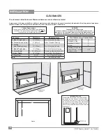 Предварительный просмотр 10 страницы Regency Fireplace Products Horizon HZ42E-LP Owners & Installation Manual