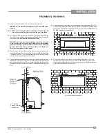 Предварительный просмотр 15 страницы Regency Fireplace Products Horizon HZ42E-LP Owners & Installation Manual