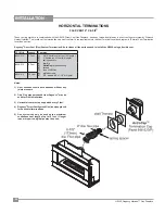 Предварительный просмотр 22 страницы Regency Fireplace Products Horizon HZ42E-LP Owners & Installation Manual