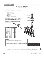 Предварительный просмотр 28 страницы Regency Fireplace Products Horizon HZ42E-LP Owners & Installation Manual