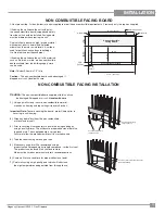 Preview for 11 page of Regency Fireplace Products Horizon HZ54E-LP Owners & Installation Manual