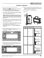 Preview for 13 page of Regency Fireplace Products Horizon HZ54E-LP Owners & Installation Manual