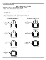 Preview for 16 page of Regency Fireplace Products Horizon HZ54E-LP Owners & Installation Manual