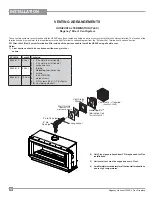 Preview for 18 page of Regency Fireplace Products Horizon HZ54E-LP Owners & Installation Manual