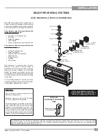 Preview for 19 page of Regency Fireplace Products Horizon HZ54E-LP Owners & Installation Manual