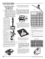 Preview for 28 page of Regency Fireplace Products Horizon HZ54E-LP Owners & Installation Manual