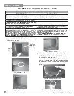 Preview for 44 page of Regency Fireplace Products Horizon HZ54E-LP Owners & Installation Manual