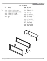 Preview for 65 page of Regency Fireplace Products Horizon HZ54E-LP Owners & Installation Manual