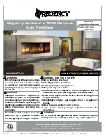 Предварительный просмотр 1 страницы Regency Fireplace Products Horizon HZO42-LP Owners & Installation Manual