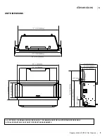 Предварительный просмотр 5 страницы Regency Fireplace Products Horizon HZO42-LP Owners & Installation Manual