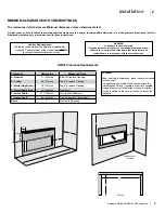 Предварительный просмотр 9 страницы Regency Fireplace Products Horizon HZO42-LP Owners & Installation Manual