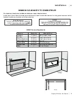 Предварительный просмотр 9 страницы Regency Fireplace Products Horizon HZO42-NG Owners & Installation Manual