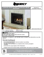 Regency Fireplace Products HRI3E-LP1 Owners & Installation Manual preview