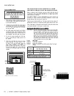 Preview for 20 page of Regency Fireplace Products HRI3E-LP11 Owners & Installation Manual