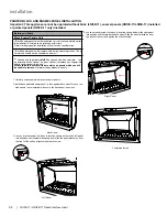 Preview for 34 page of Regency Fireplace Products HRI3E-LP11 Owners & Installation Manual