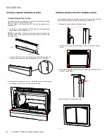 Preview for 42 page of Regency Fireplace Products HRI3E-LP11 Owners & Installation Manual