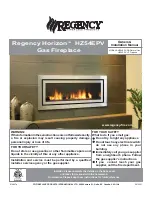 Предварительный просмотр 1 страницы Regency Fireplace Products HZ54EPV-LP Owners & Installation Manual