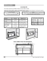 Предварительный просмотр 10 страницы Regency Fireplace Products HZ54EPV-LP Owners & Installation Manual