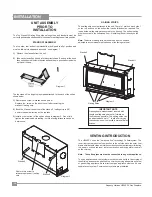 Предварительный просмотр 16 страницы Regency Fireplace Products HZ54EPV-LP Owners & Installation Manual