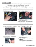 Preview for 20 page of Regency Fireplace Products HZI390E-LP Installation, Commissioning And Servicing Instructions