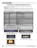 Preview for 24 page of Regency Fireplace Products HZI390E-LP Installation, Commissioning And Servicing Instructions