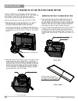 Preview for 30 page of Regency Fireplace Products HZI390E-LP Installation, Commissioning And Servicing Instructions