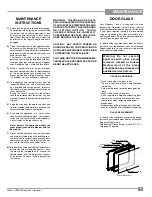 Preview for 41 page of Regency Fireplace Products HZI390E-LP Installation, Commissioning And Servicing Instructions