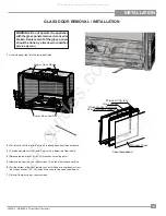 Preview for 31 page of Regency Fireplace Products HZI540E Owners & Installation Manual