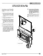 Предварительный просмотр 11 страницы Regency Fireplace Products I2403M Owners & Installation Manual