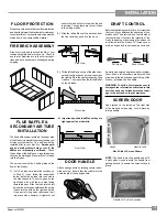 Предварительный просмотр 13 страницы Regency Fireplace Products I2403M Owners & Installation Manual