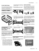 Предварительный просмотр 13 страницы Regency Fireplace Products I2404M Owners & Installation Manual