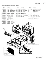 Предварительный просмотр 17 страницы Regency Fireplace Products I2404M Owners & Installation Manual