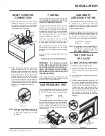 Предварительный просмотр 7 страницы Regency Fireplace Products I31-2 Owners & Installation Manual