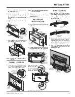 Предварительный просмотр 11 страницы Regency Fireplace Products I31-2 Owners & Installation Manual