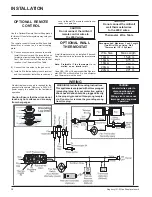 Предварительный просмотр 12 страницы Regency Fireplace Products I31-2 Owners & Installation Manual