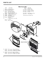 Предварительный просмотр 18 страницы Regency Fireplace Products I31-2 Owners & Installation Manual