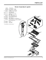 Предварительный просмотр 19 страницы Regency Fireplace Products I31-2 Owners & Installation Manual