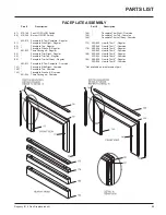 Preview for 23 page of Regency Fireplace Products I31-LPG3 Owners And Installation Manual