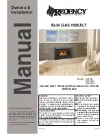 Regency Fireplace Products IG34-LPG Owners & Installation предпросмотр