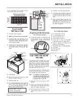 Предварительный просмотр 7 страницы Regency Fireplace Products IG34-LPG Owners & Installation