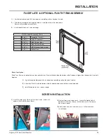 Предварительный просмотр 19 страницы Regency Fireplace Products IG34-LPG Owners & Installation