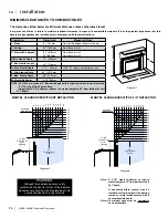 Предварительный просмотр 12 страницы Regency Fireplace Products Liberty LRI4E-LP Owners & Installation Manual