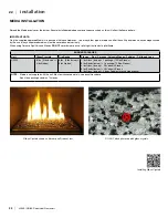 Предварительный просмотр 22 страницы Regency Fireplace Products Liberty LRI4E-LP Owners & Installation Manual