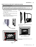 Предварительный просмотр 33 страницы Regency Fireplace Products Liberty LRI4E-LP Owners & Installation Manual