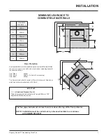 Предварительный просмотр 7 страницы Regency Fireplace Products NARRABRI F100B Owners & Installation Manual