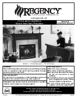 Regency Fireplace Products P33-LP4 Owners & Installation Manual предпросмотр