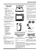 Предварительный просмотр 7 страницы Regency Fireplace Products P33-LP4 Owners & Installation Manual