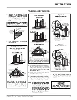 Предварительный просмотр 9 страницы Regency Fireplace Products P33-LP4 Owners & Installation Manual