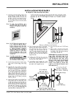 Предварительный просмотр 13 страницы Regency Fireplace Products P33-LP4 Owners & Installation Manual