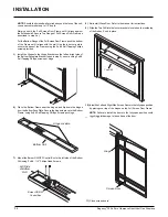 Предварительный просмотр 36 страницы Regency Fireplace Products P33-LP4 Owners & Installation Manual